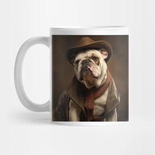 Cowboy Dog - Bulldog Mug